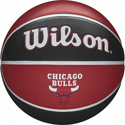 Мяч баскетбольный Wilson NBA Team Tribute Chicago Bulls АРТ.Wtb1300xbchi