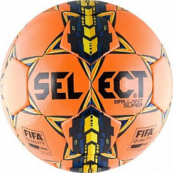 Футбольный мяч "SELECT BRILLANT SUPER FIFA ORANGE"